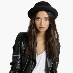 Black Bowler Hat